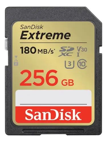 Cartão SanDisk Extreme 256GB